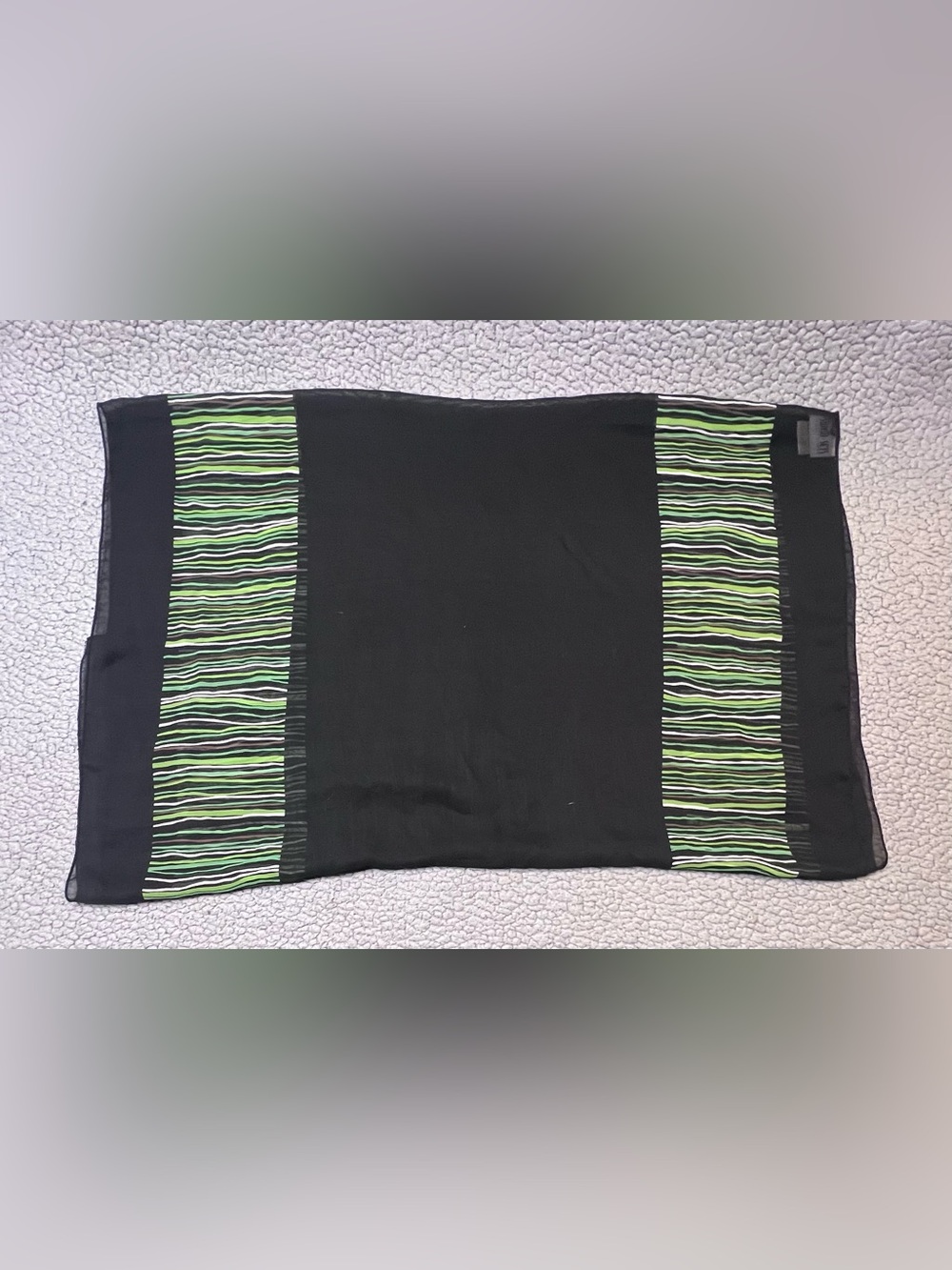 Swim By Chuck Handy Wrap Around Cover Up Women’s One Size Black And Green
